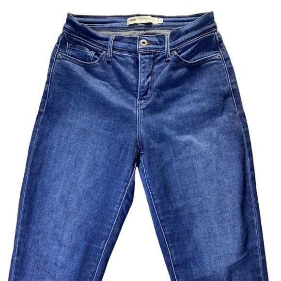 Levi's 512 Jeans Women's Sz 4 Blue Perfectly Slimming Skinny Leg Mid Rise Denim - Picture 3 of 16